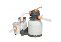 56438 Каркасный бассейн круглый  BestWay, 457х122см, фильтр-насос картр 3028 л/ч (56100, 28236)