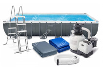 Круглый каркасный бассейн Bestway, 366х122см+Фильтр-насос, лестница (5614S)